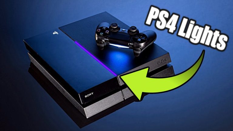 ps4 blue light of death