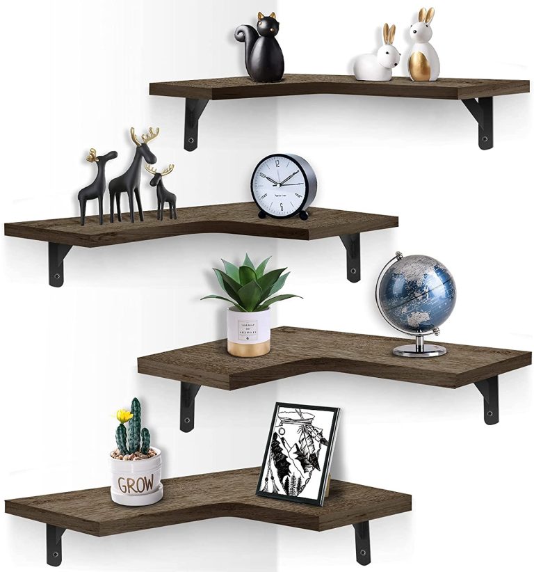How To Make Homemade Floating Corner Shelves?