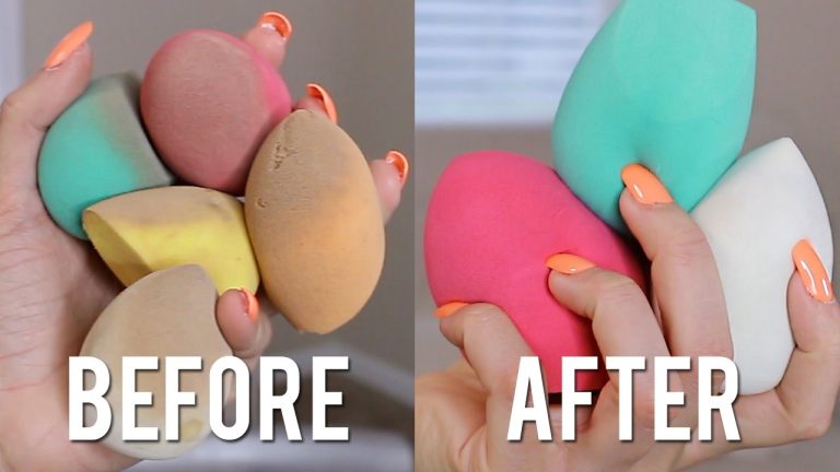 How to clean beauty blender